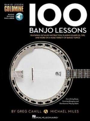 100 Banjo Lessons de Greg Cahill