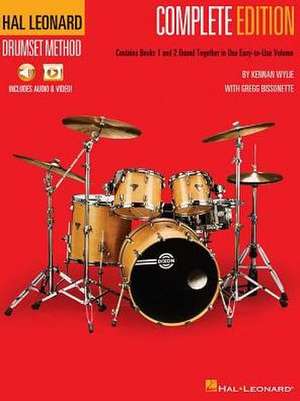 Hal Leonard Drumset Method - Complete Edition (Book/Online Audio) de Kennan Wylie