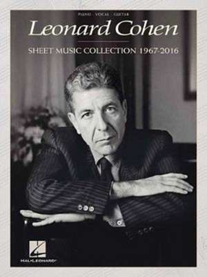 Leonard Cohen - Sheet Music Collection: 1967-2016 de Hal Leonard Publishing Corporation