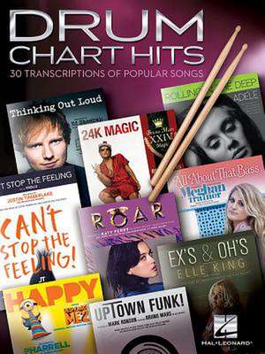 Drum Chart Hits de Hal Leonard Corp