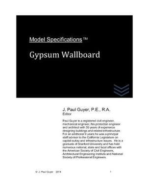 Model Specifications de J. Paul Guyer