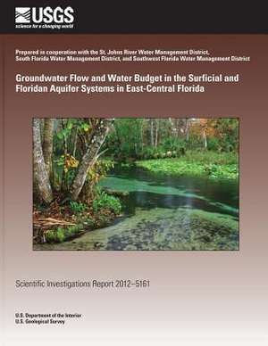 Groundwater Flow and Water Budget in the Surficial and Floridan Aquifer Systems in East-Central Florida de U. S. Department of the Interior