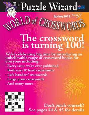 World of Crosswords No. 57 de The Puzzle Wizard