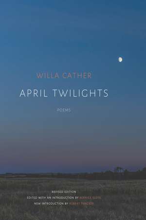 April Twilights (1903) de Willa Cather