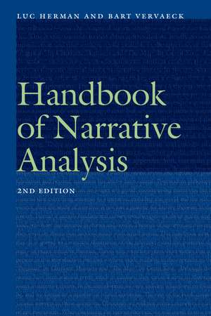 Handbook of Narrative Analysis de Luc Herman