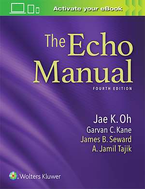 The Echo Manual de Jae K. Oh MD