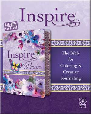 Inspire Praise Bible NLT, Feminine Deluxe de Tyndale