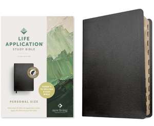 NLT Life Application Study Bible, Third Edition, Black de Tyndale