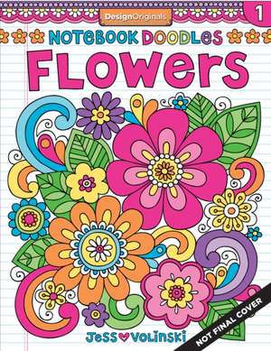 Notebook Doodles Flowers de Jess Volinski