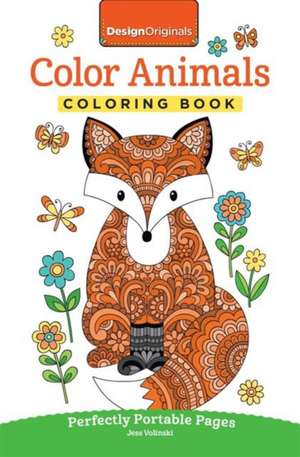 Color Animals Coloring Book de Jess Volinski