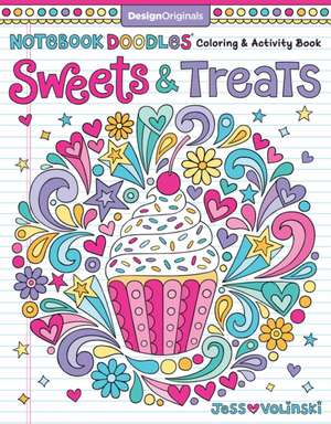 Notebook Doodles Sweets & Treats de Jess Volinski