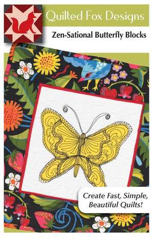 Zen-Sational Butterfly Blocks Quilt Pattern de Suzanne Mcneill