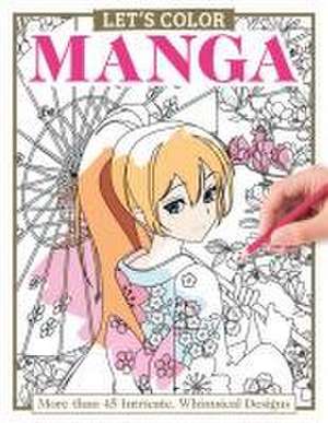 Let's Color Manga de Alice Pettillo