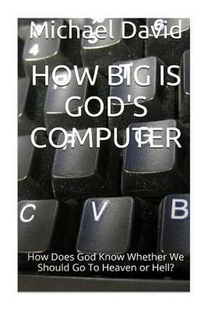 How Big Is God's Computer? de Michael David