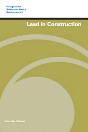 Lead in Construction de U. S. Department of Labor