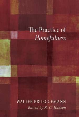 The Practice of Homefulness de Walter Brueggemann