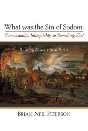 What Was the Sin of Sodom de Brian Neil Peterson