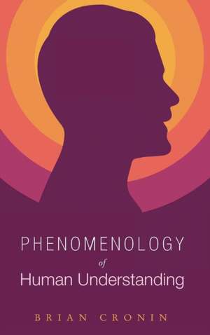 Phenomenology of Human Understanding de Brian Cronin