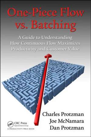 One-Piece Flow vs. Batching: A Guide to Understanding How Continuous Flow Maximizes Productivity and Customer Value de Charles Protzman