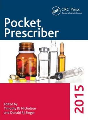 Pocket Prescriber 2015 de Timothy RJ Nicholson