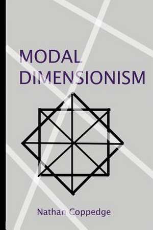 Modal Dimensionism de Nathan Coppedge