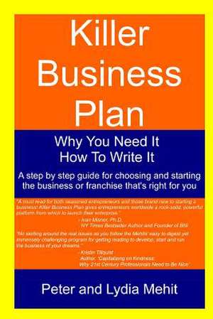 Killer Business Plan de Peter Mehit