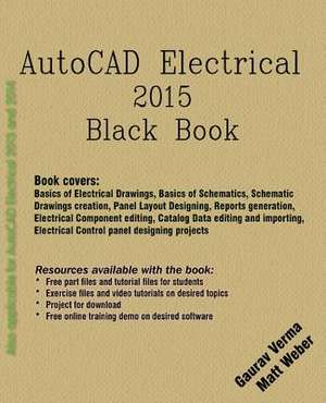 AutoCAD Electrical 2015 Black Book de Gaurav Verma