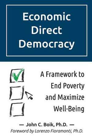 Economic Direct Democracy de John C. Boik