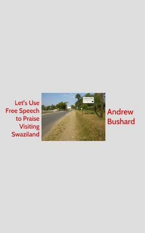 Let's Use Free Speech to Praise Visiting Swaziland de Andrew Bushard