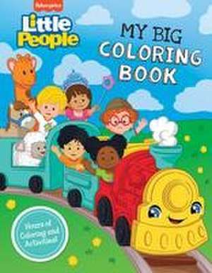 Fisher-Price Little People: My Big Coloring Book de Mattel