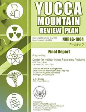 Yucca Mountain Review Plan de U. S. Nuclear Regulatory Commission