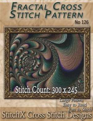 Fractal Cross Stitch Pattern - No. 126 de Tracy Warrington