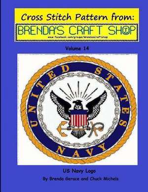 US Navy LOGO - Cross Stitch Pattern from Brenda's Craft Shop de Brenda Gerace