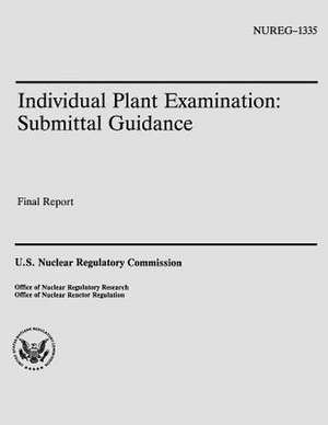 Individual Plant Examination de U. S. Nuclear Regulatory Commission