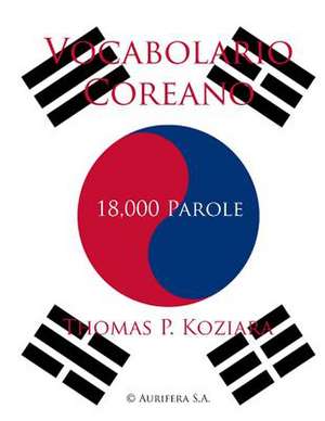 Vocabolario Coreano de Thomas P. Koziara