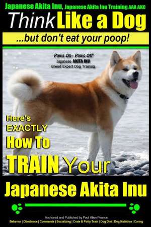 Japanese Akita Inu, Japanese Akita Inu Training AAA Akc de Pearce, MR Paul Allen