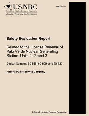 Safety Evaluation Report Related to the License Renewal of Palo Verde Nuclear Generating Station, Units 1, 2, and 3 de U. S. Nuclear Regulatory Commission