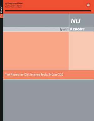 Test Results for Disk Imaging Tool de U. S. Department Of Justice