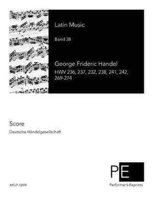 Latin Music de George Frideric Handel