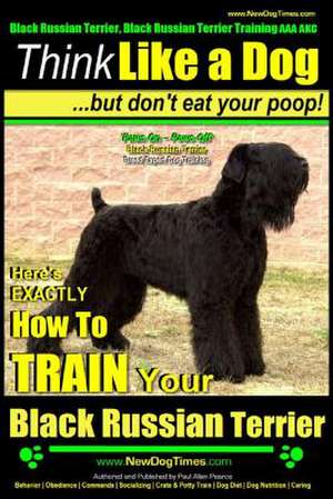 Black Russian Terrier, Black Russian Terrier Training AAA Akc de Pearce, MR Paul Allen