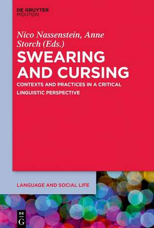 Swearing and Cursing de Anne Storch