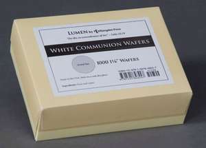 White Communion Wafers (Box of 1000) de Abingdon Press