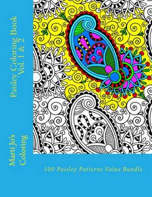 Paisley Coloring Book Vol. 1 & 2