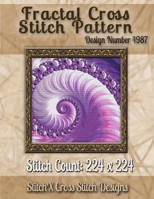 Fractal Cross Stitch Pattern de Tracy Warrington