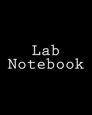 Lab Notebook de Publishing, Inc Gelding