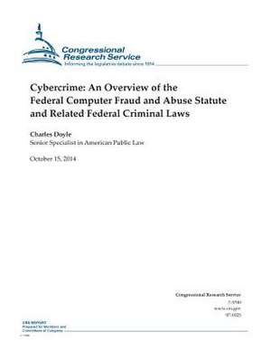 Cybercrime de Congressional Research Service
