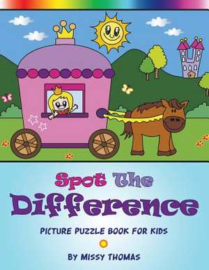 Spot the Difference - Picture Puzzle Book for Kids de Missy Thomas