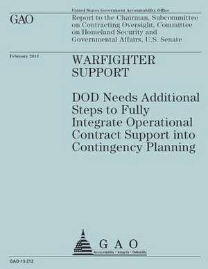 Report to the Chairman, Subcommittee on Contracting Oversight, Committee on Homeland Security and Governmental Affairs, U.S Senate de United States Government Accountability