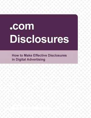 .com Disclosures de Federal Trade Commission