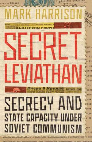 Secret Leviathan de Mark Harrison